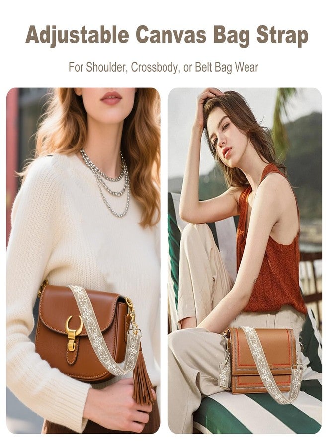 ZGGAZCA Crossbody Bag Strap Adjustable Wide Shoulder Straps for Purses and Handbags Long Cross Body Replacement Strap for Women Fashion Bags Purse Accessories for Crossbod Bags and Totes - Image 3